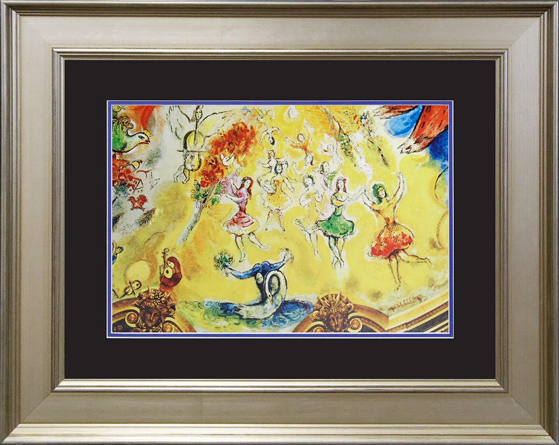 Marc Chagall (Russian-French 1887-1985) Lithograph Hand signed (1 of 1)