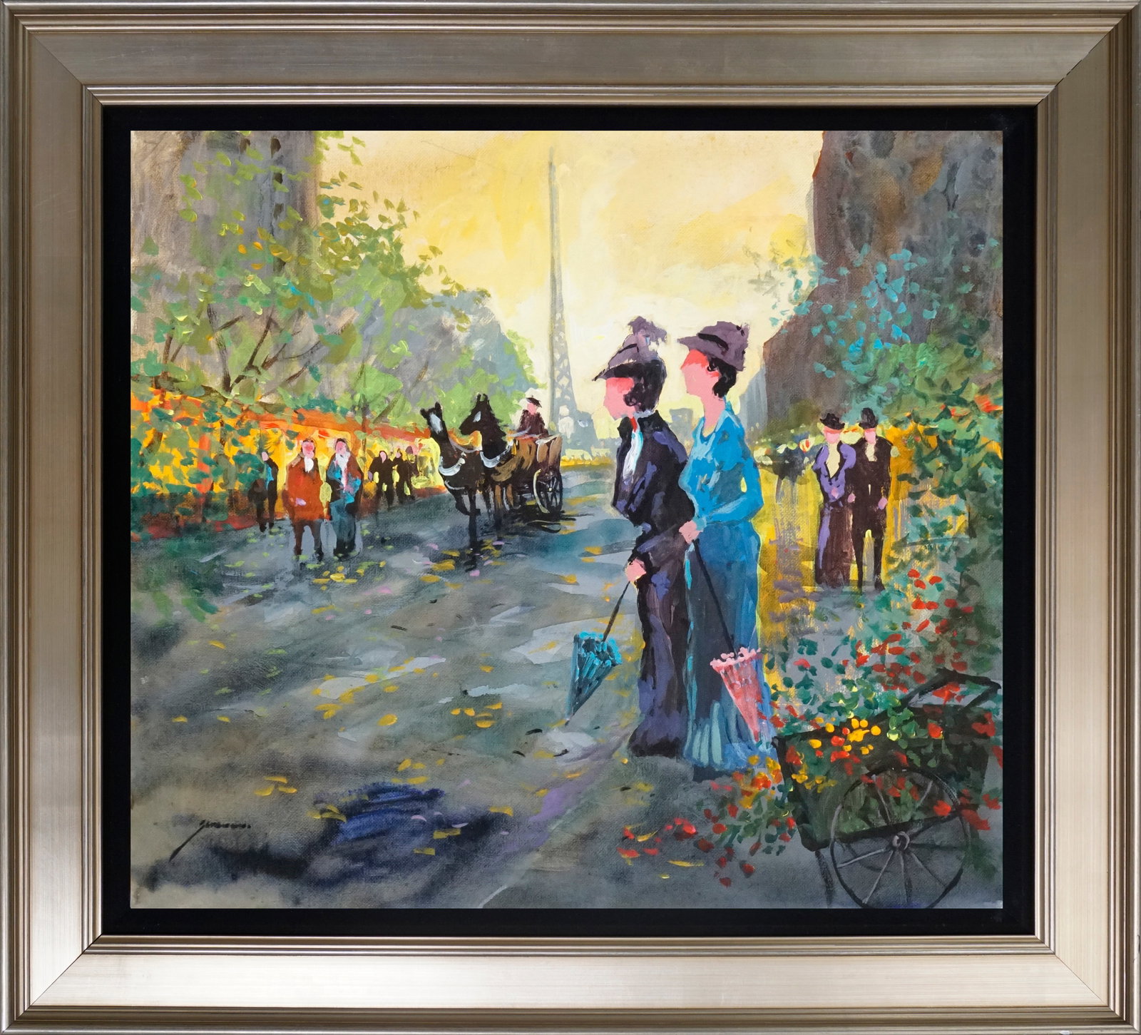 Michael Schofield (American 1947) Original painting on canvas (1 of 1)