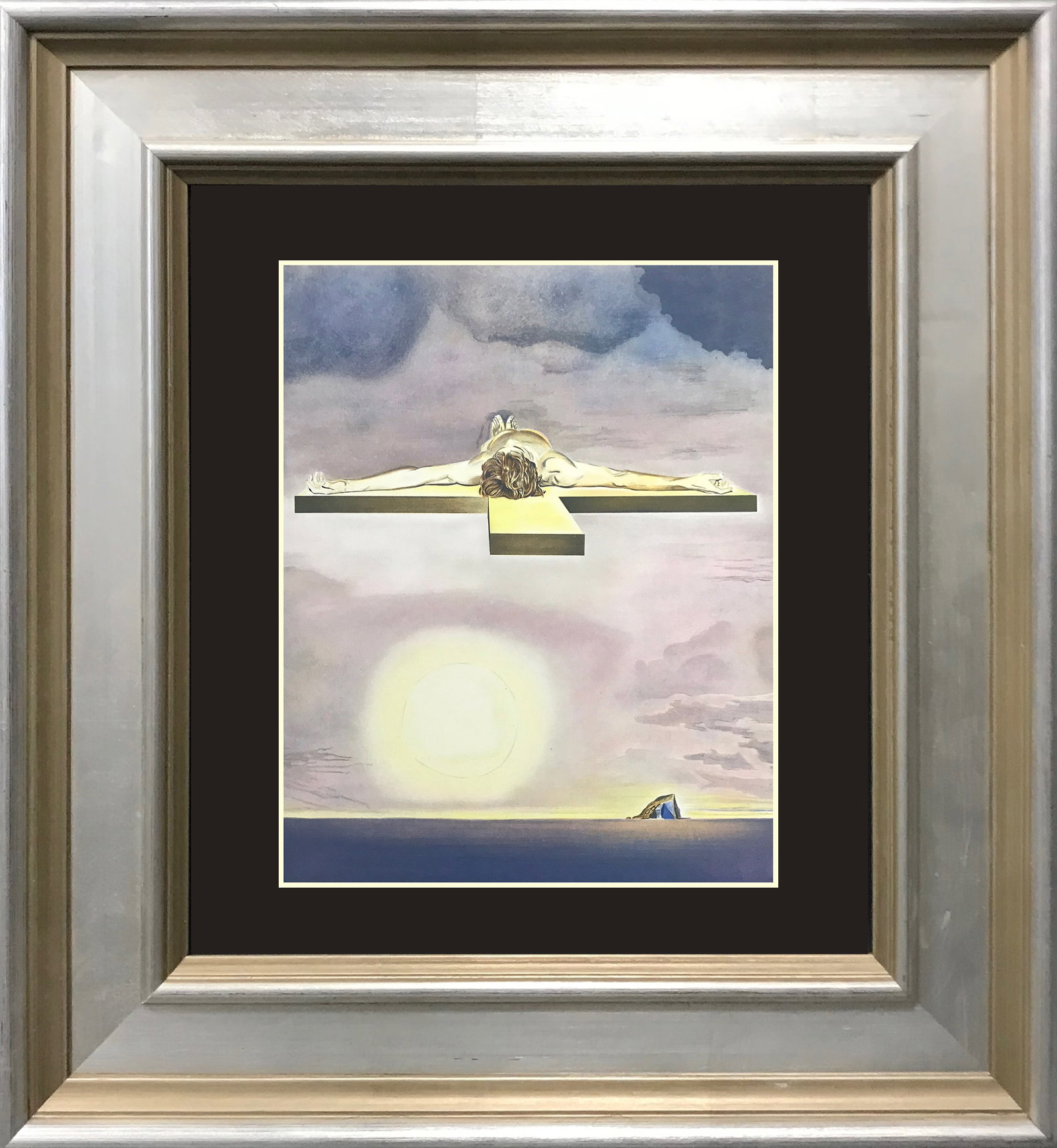 Salvador Dali (Spanish 1904-1989) lithograph after Dali: Salvador Dali (Spanish 1904-1989) lithograph from 1975. Approx 24x20 inches. Includes certificate. Custom framed. Art Artwork Artist.