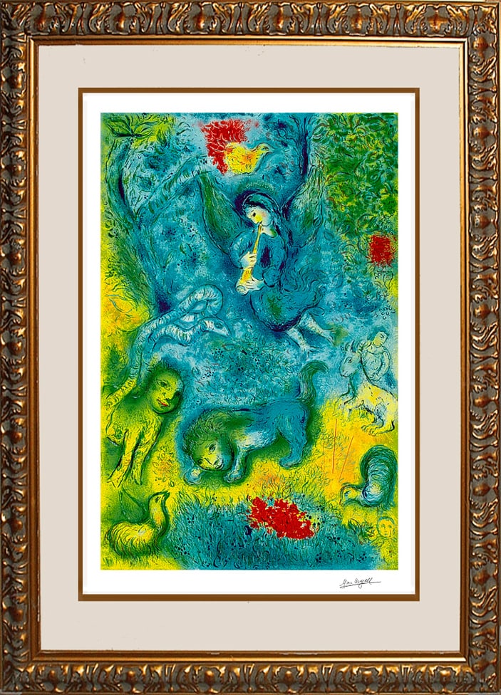 Marc Chagall (Russian-French 1887-1985) Marc Chagall (Russian-French 1887-1985) Limited Edition (1 of 1)