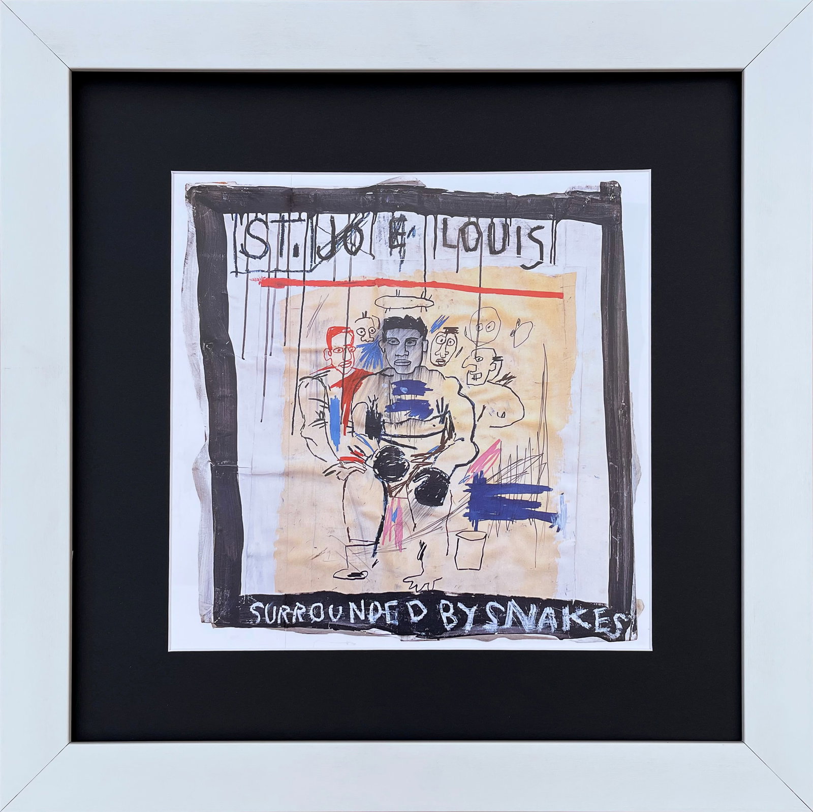 Jean-Michel Basquiat (American 1960-1988) Lithograph 1986 (1 of 1)