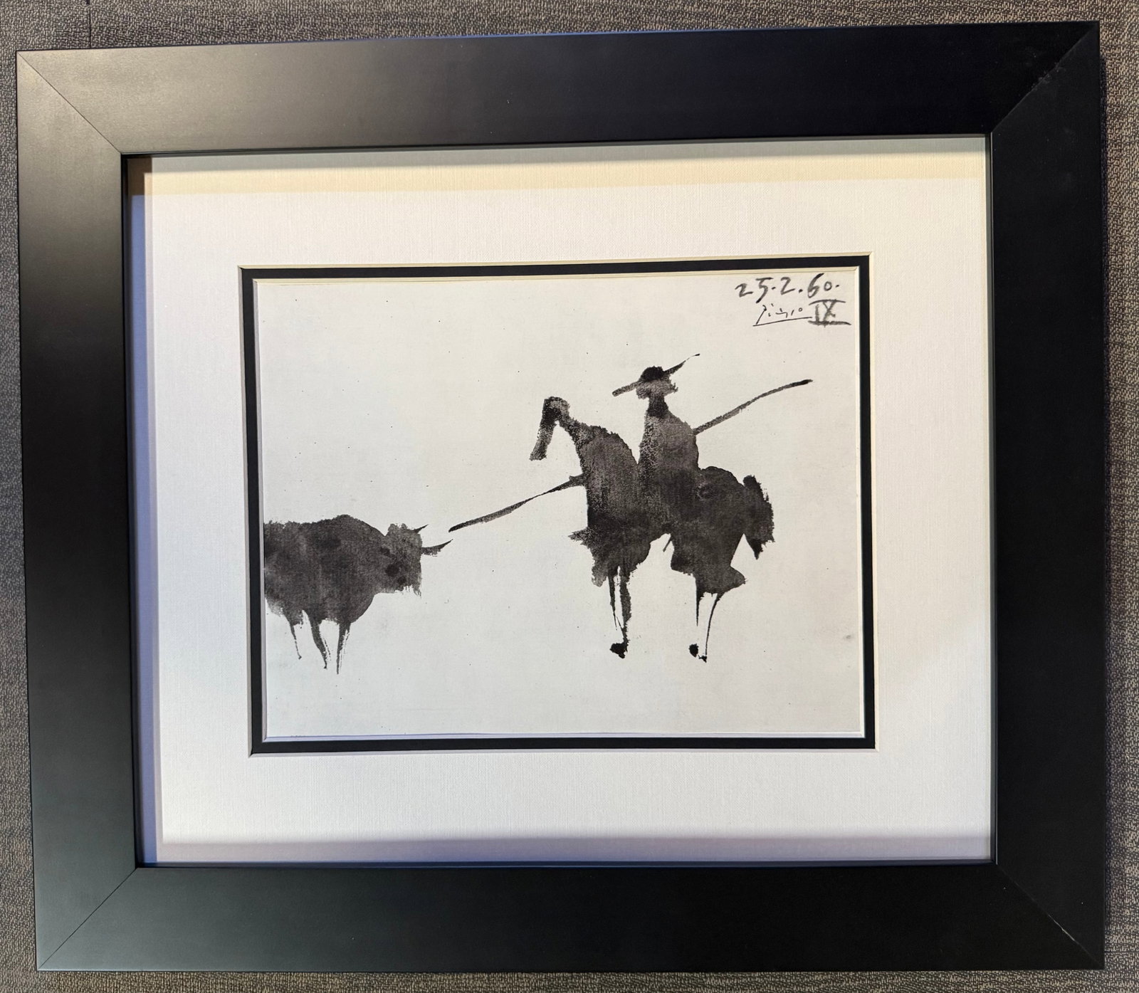 Pablo Picasso (Spanish 1881-1973) Original Lithograph from 1961 (1 of 1)
