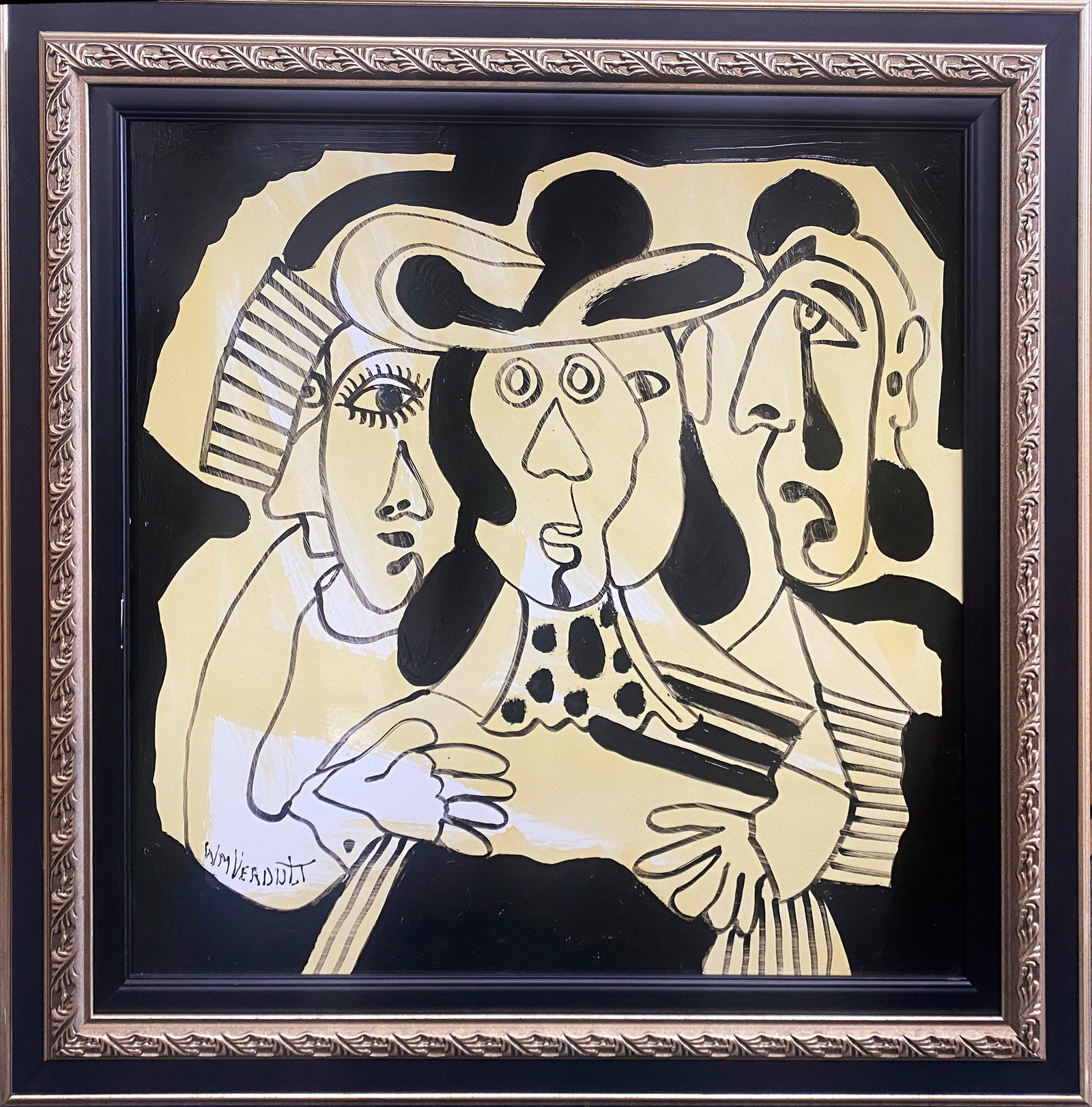 William Verdult (Dutch 1939-2016) Original Painting on canvas: William Verdult (Dutch 1939-2016) Original oil painting on canvas image size is approx 30x24 inches overall Hand signed one of kind original Custom framed and includes certificate Art Artwork Artist.