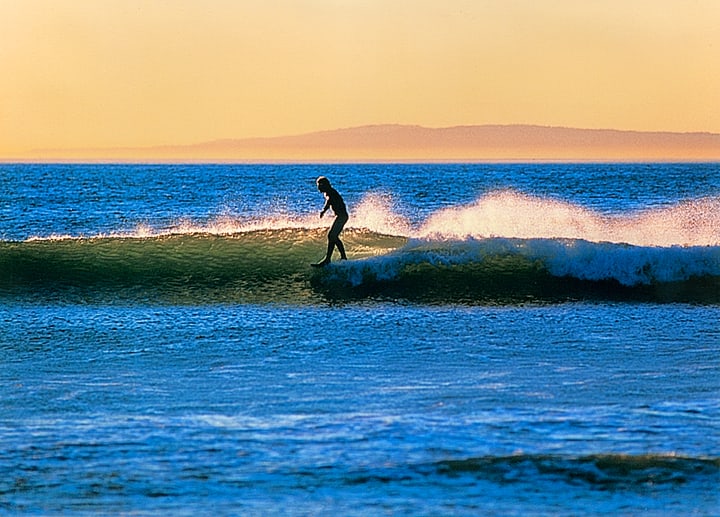 Nick Rodionoff (American 1950-1978) Limited Edition Photography on canvas-Sandy Sky Surfer approx. (1 of 1)