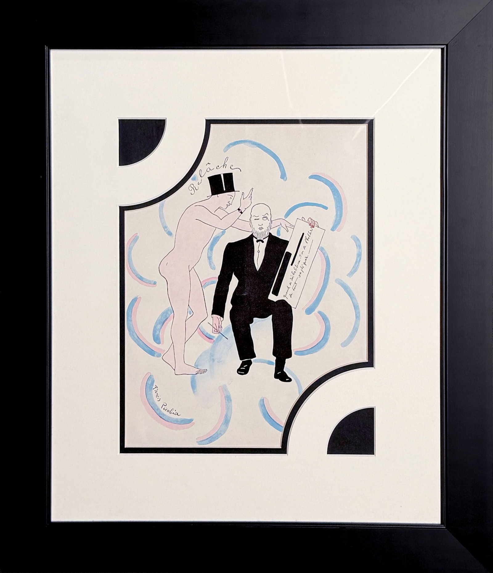 Francis Picabia color plate lithograph (1 of 1)