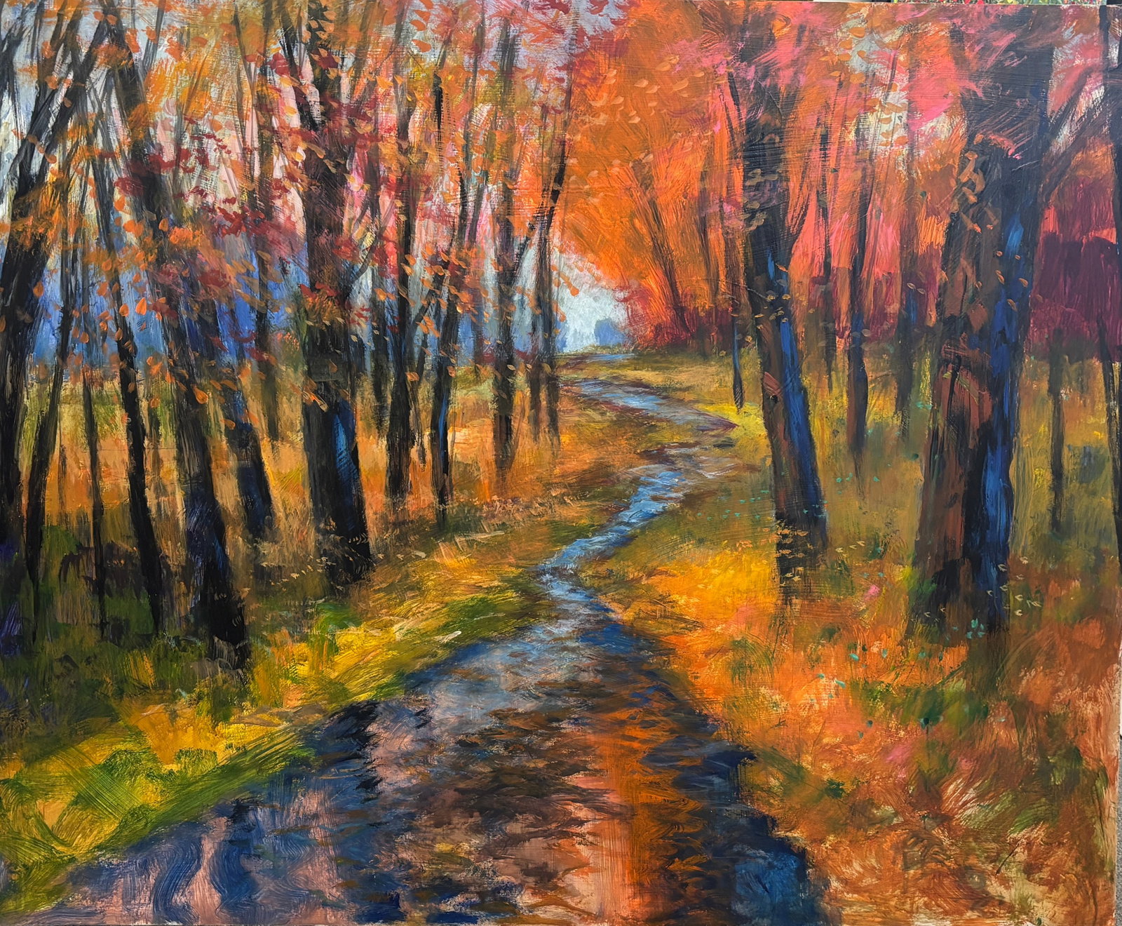 Michael Schofield (American 1947) Original Painting on canvas by Michael Schofield 60x48 inches (1 of 1)