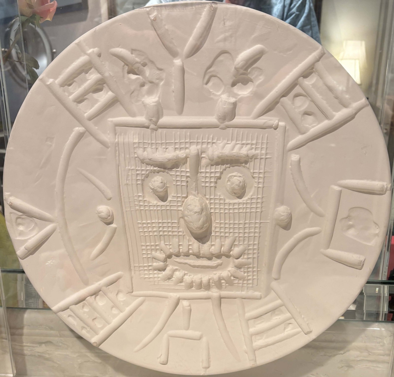 Pablo Picasso (Spanish 1881-1973) Ceramic Plate created in 1956 (1 of 1)