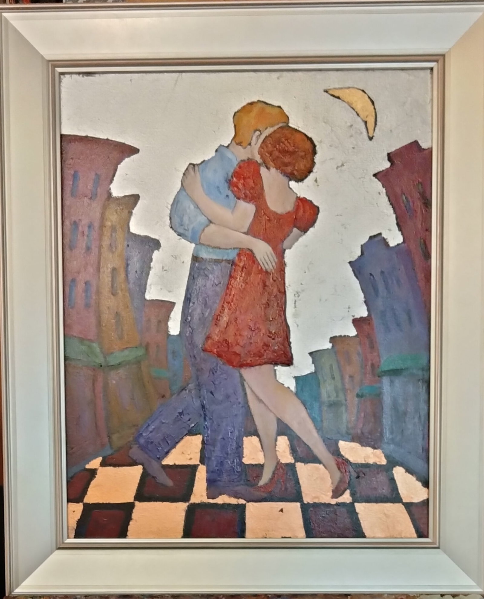 Alex Khoms Original Oil on canvas by Alex: Original Painting on canvas by Alex Khoms Approx 20x16 inches image size. One of a kind original Hand signed by the artist. Includes certificate of authenticity. Art Artwork Artist.