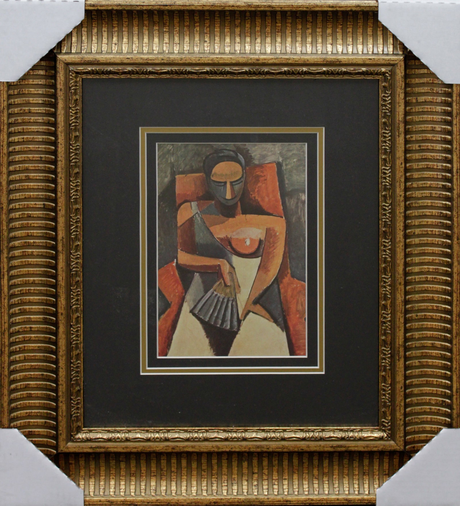 Pablo Picasso (Spanish 1881-1973) Color Plate Lithograph from 1968: Pablo Picasso (Spanish 1881-1973) Color Plate Lithograph from 1968Pablo Picasso Color Plate Lithograph from 1968. Approx 24 x 20 inches. Includes certificate of authenticity. Custom framed. Art Artwor