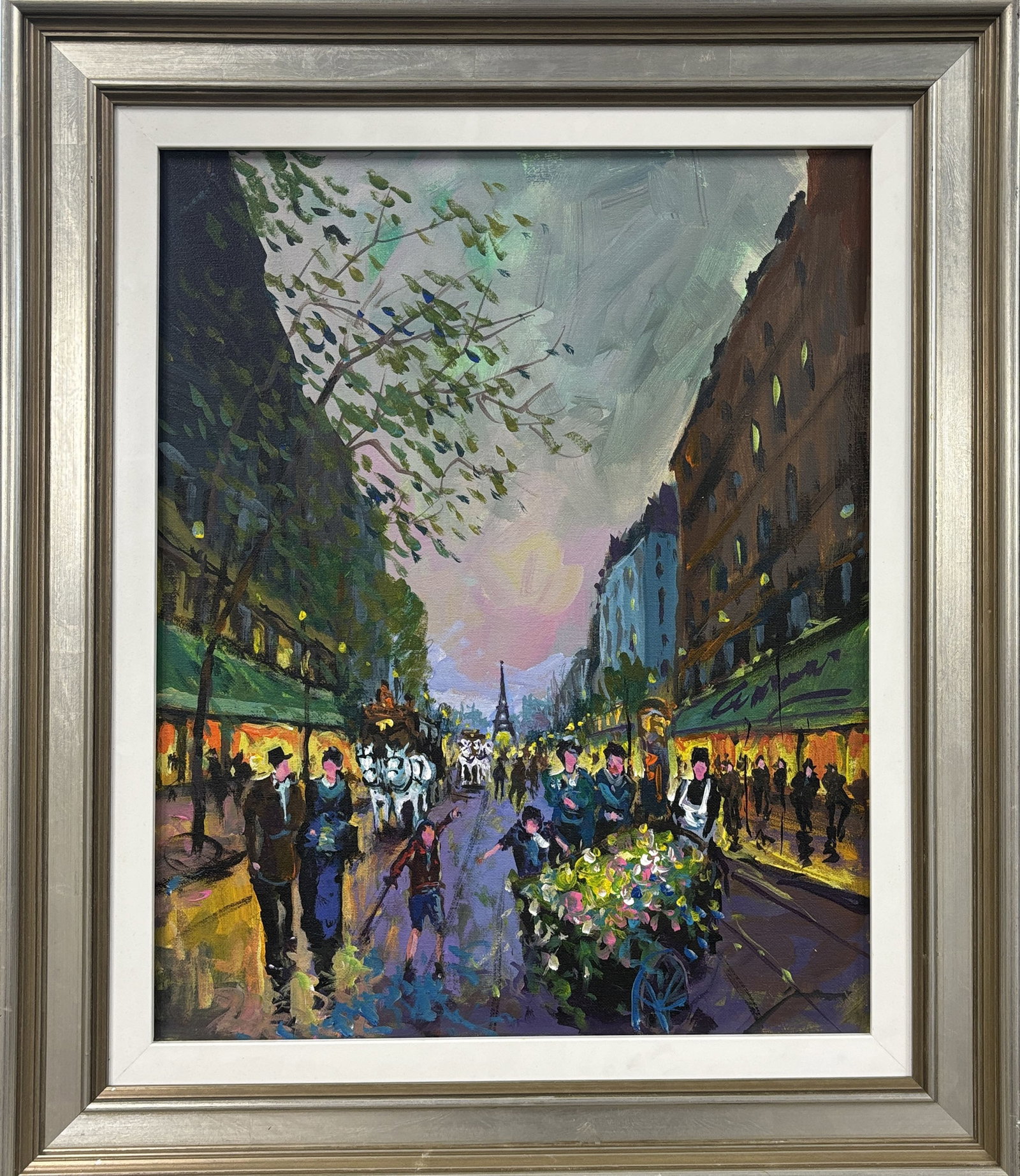 Michael Schofield (American 1947) Original Painting on canvas (1 of 1)
