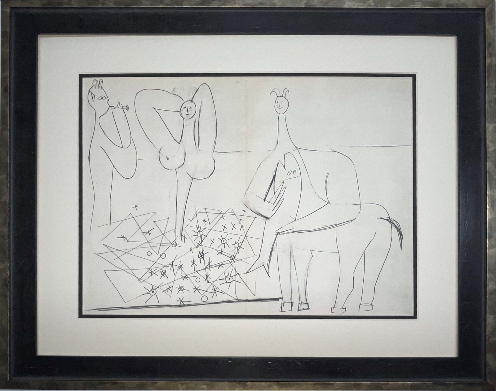 Pablo Picasso (Spanish 1881-1973) Lithograph from Verve Antibes 1958 (1 of 1)