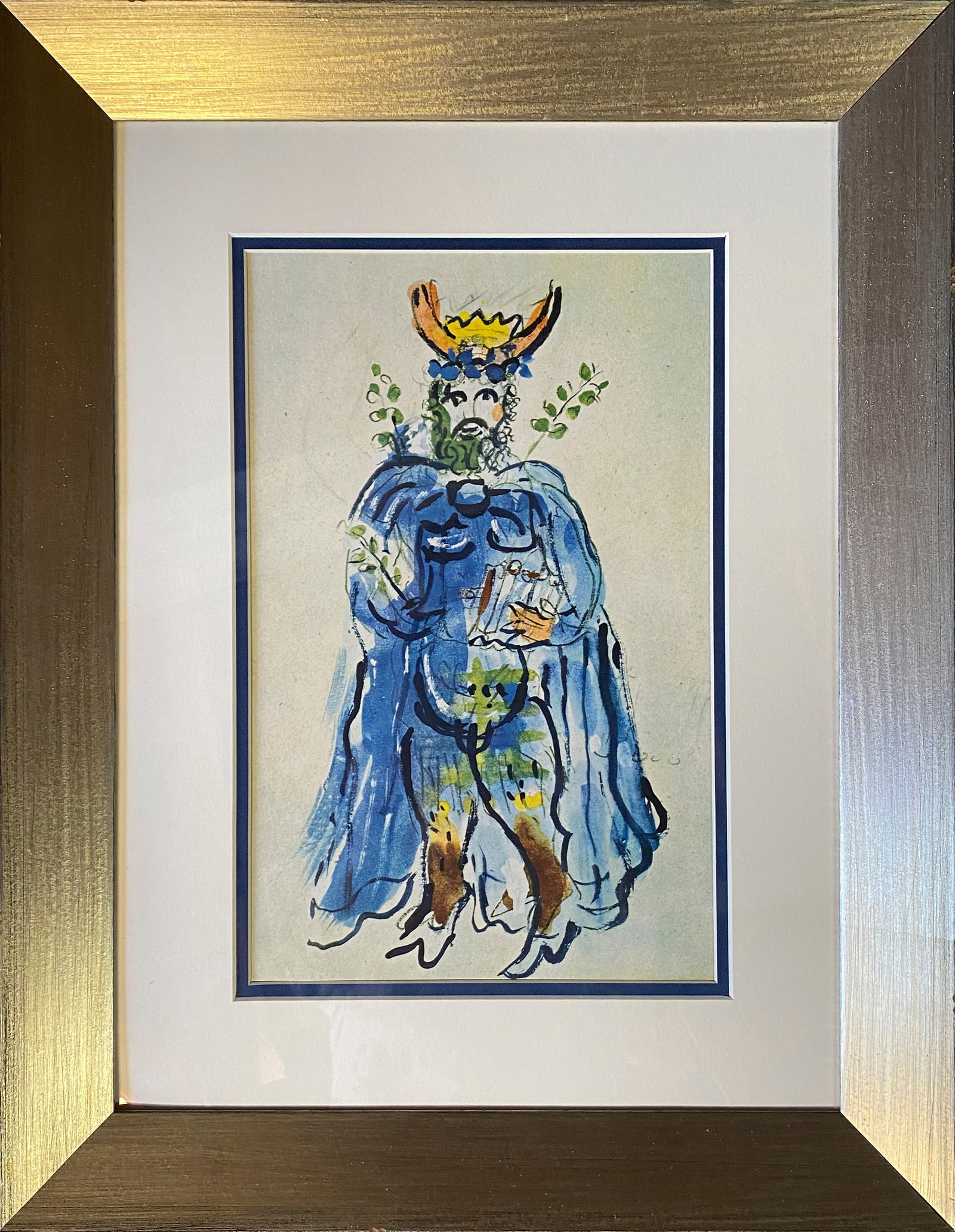 Marc Chagall (Russian-French 1887-1985) Marc Chagall (Russian-French 1887-1985) Lithograph from: Marc Chagall (Russian-French 1887-1985) Lithograph from the Ballet 1970Marc Chagall Original Lithograph from 1970. Approx 24x20 inches Custom framed includes certificate. Art Artwork Artist.