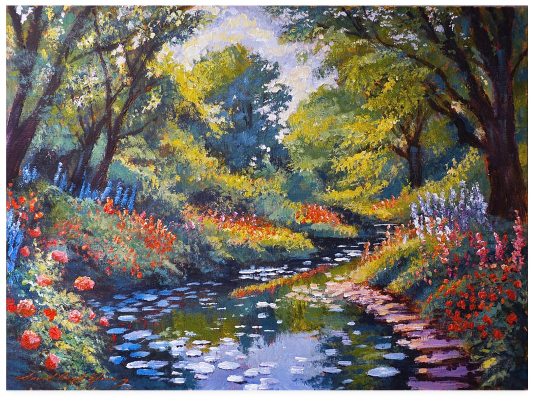 David Glover (American, 1949) Original Mixed Media Painting on canvas by David Lloyd Glover (1 of 1)