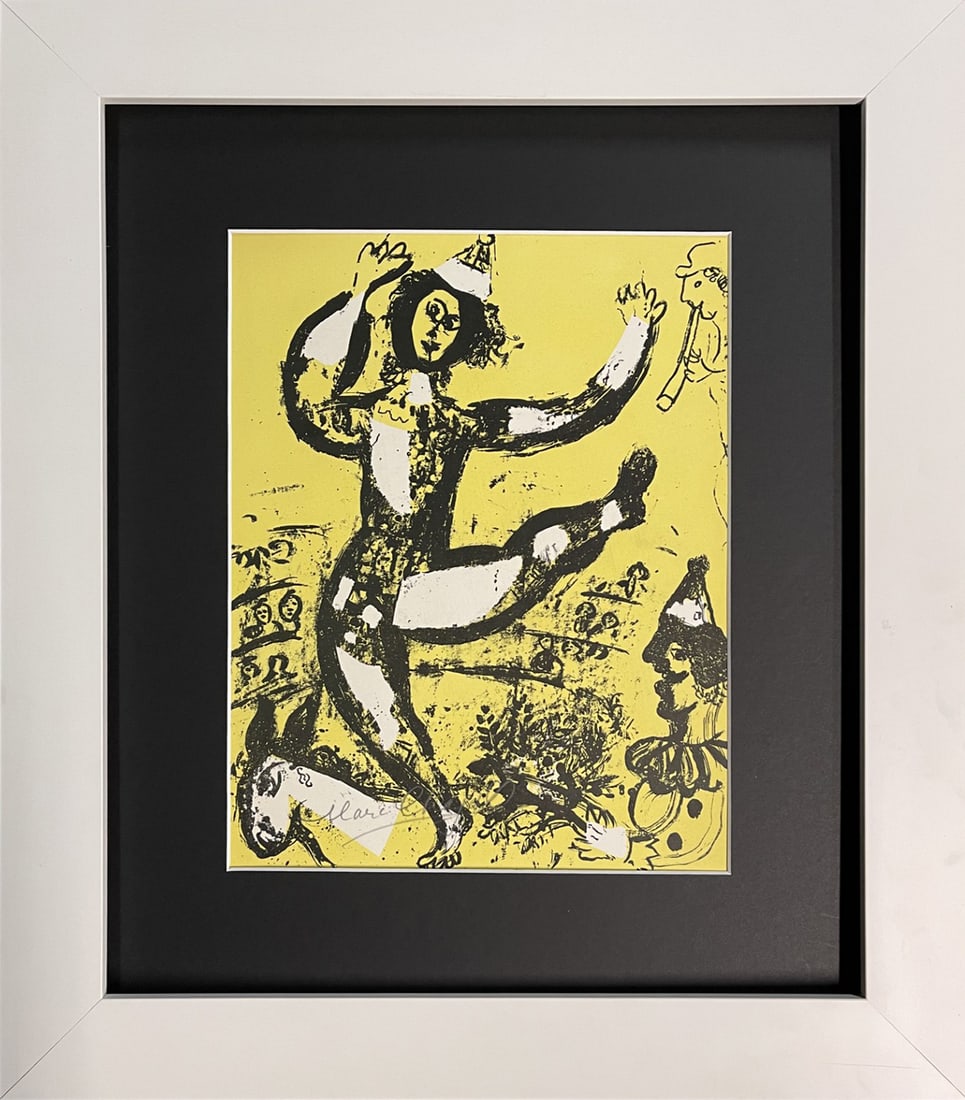 Marc Chagall (Russian-French 1887-1985) Lithograph from 1970: Marc Chagall (Russian-French 1887-1985) Lithograph from 1970Marc Chagall Original Lithograph from 1970 Approx 24x20 inches custom framed and includes certificate of authenticity Art Artwork Artist.