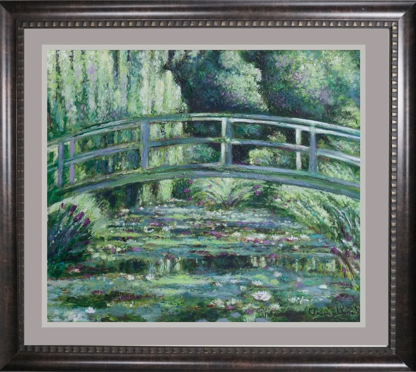 Claude Monet (French 1840-1926) Japanese Bridge Limited Edition on paper after Monet (1 of 1)