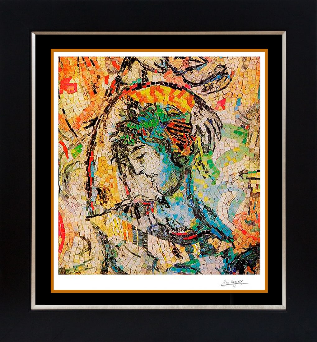 Marc Chagall (Russian-French 1887-1985) Lithograph Limited Edtiion: Marc Chagall (Russian-French 1887-1985) Lithograph Limited EdtiionMarc Chagall lithograph Limited Edition Marc Chagall. The signature is in the plate. Approx 24x20. Professionally framed. Art Artwork 
