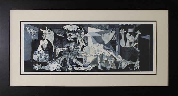 Pablo Picasso (Spanish 1881-1973) Limited Edition Guernica Collection Domaine Picasso Lithograph (1 of 1)