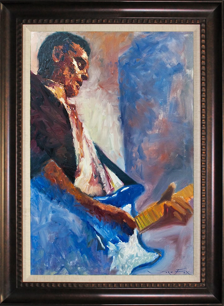 Jorn Fox (American 1954) Original Oil painting: Original oil painting on canvas Approx 30x40. One-of-a-kind original. Hand signed by the artist Jorn Fox (American 1954) Custom Framed. Includes certificate of authenticity. This work was purchased di