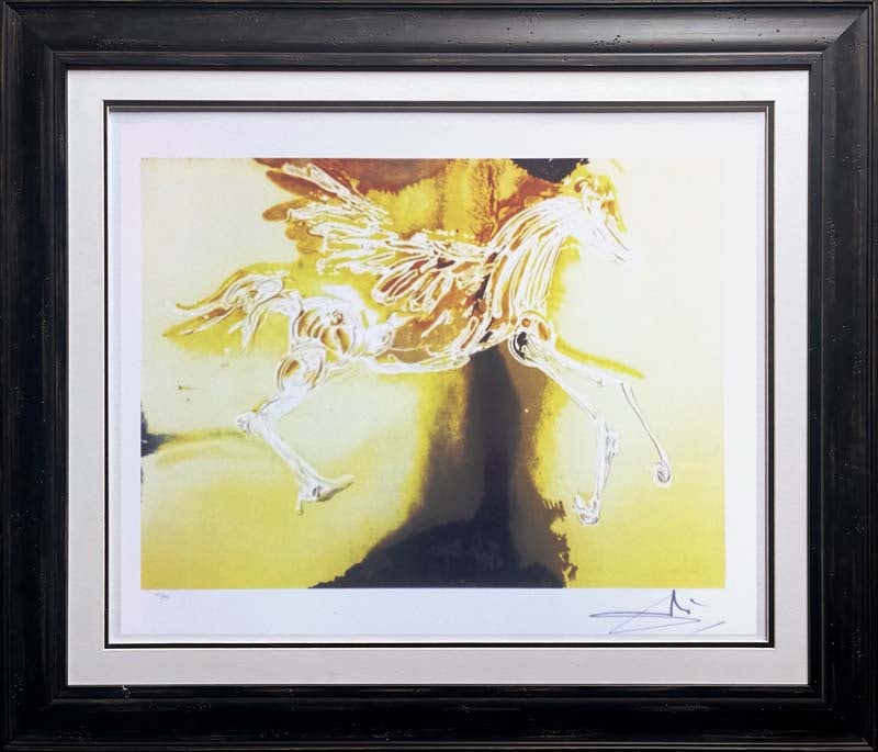 Salvador Dali (Spanish 1904-1989) Limited Edition Lithograph: Salvador Dali (Spanish 1904-1989) Limited Edition Lithograph Signed in the plate and numbered. Approx 24x18 image size custom framed and includes certificate of authenticity. Art Artwork Artist.