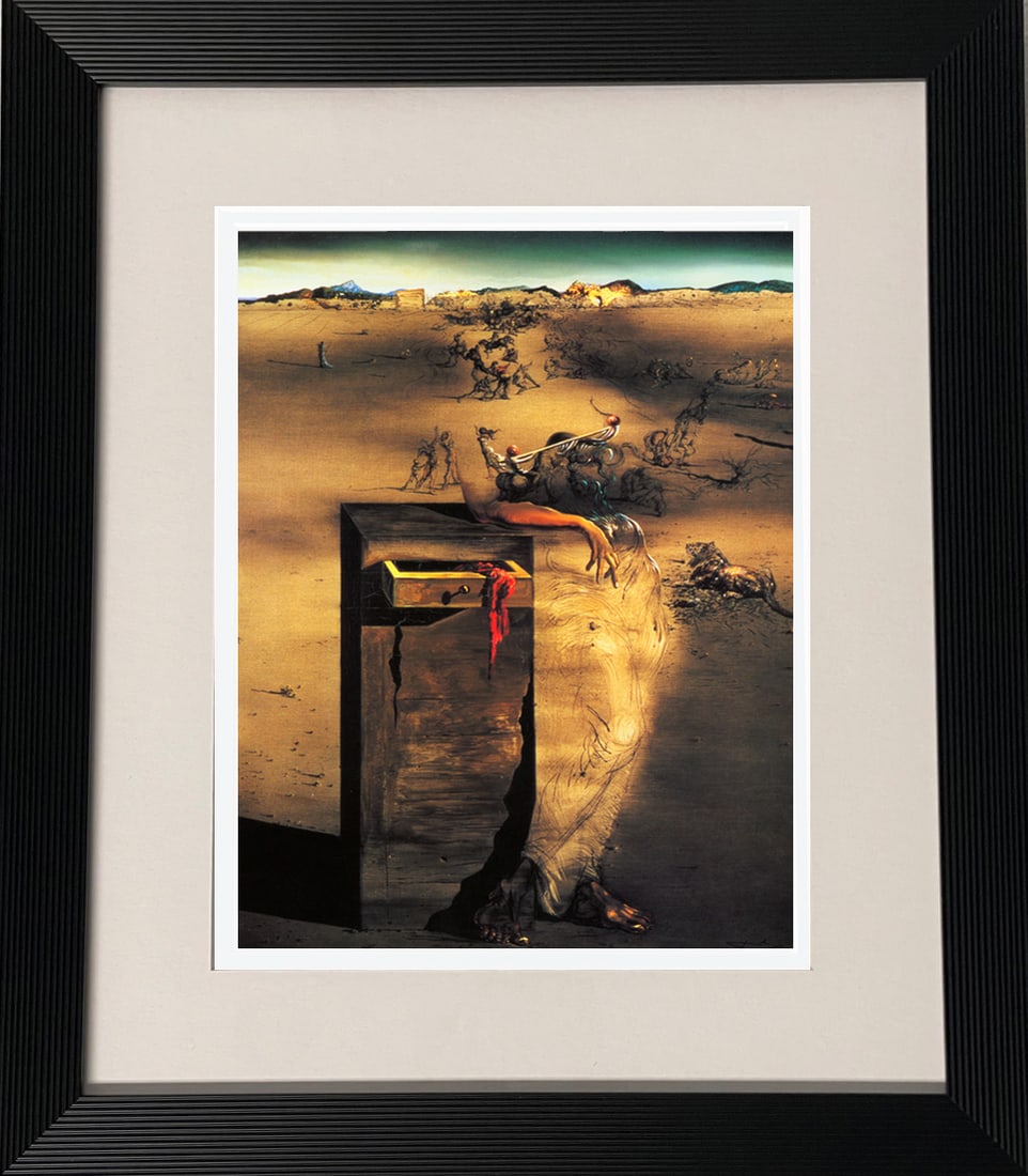 Salvador Dali (Spanish 1904-1989) Lithograph Limited Edition Spain: Salvador Dali (Spanish 1904-1989) Limited Edition Lithograph. The signature is in the plate. Approx size is 26x28 inches. Includes Certificate of Authenticity. Art Artwork Artist.