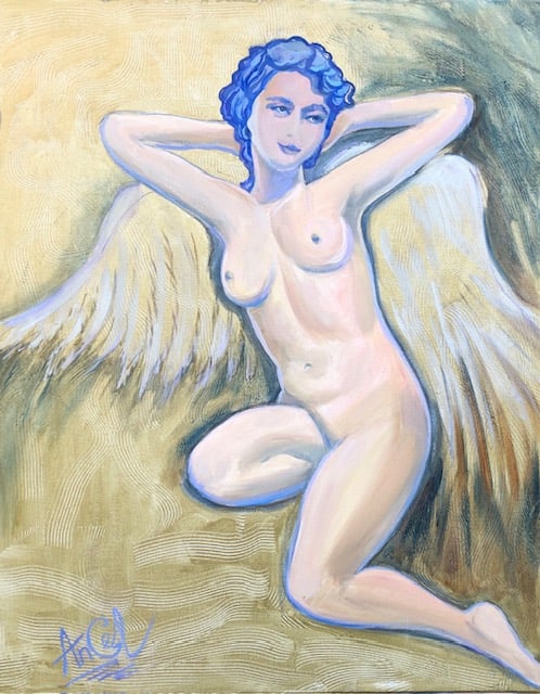 Oksana Grineva Original oil painting on canvas: Grineva Original oil painting on canvas. One-of-a-kind original. Hand signed by the artist. Approx. 24 x 30 inches image size. Includes certificate of authenticity. Custom framed. This work was purcha