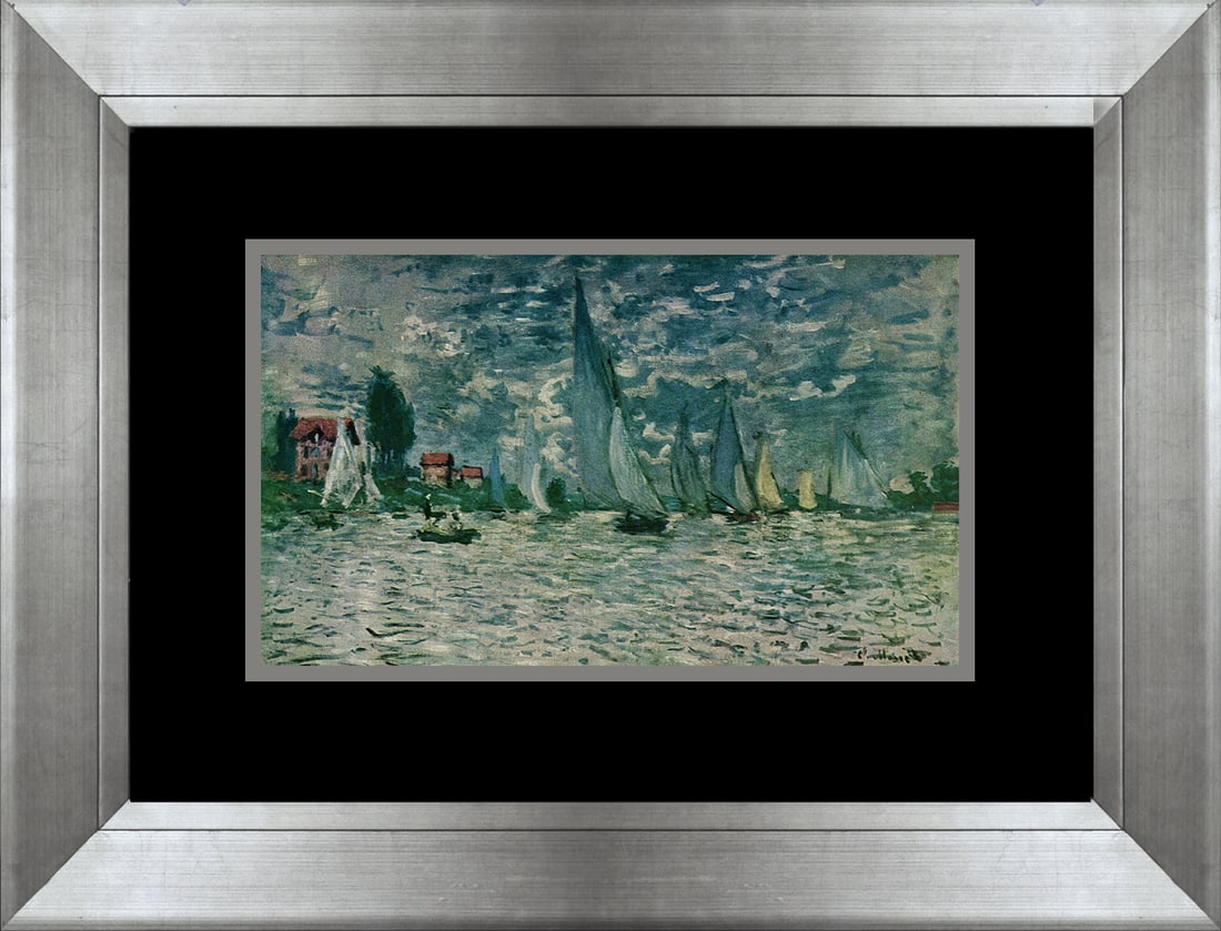 Claude Monet (French 1840-1926) Fine Art Print after Monet: Claude Monet Lithograph after Monet The signature is in the plate. Custom framed. Approx 24x20 inches. Includes documentation Art Artwork Artist.