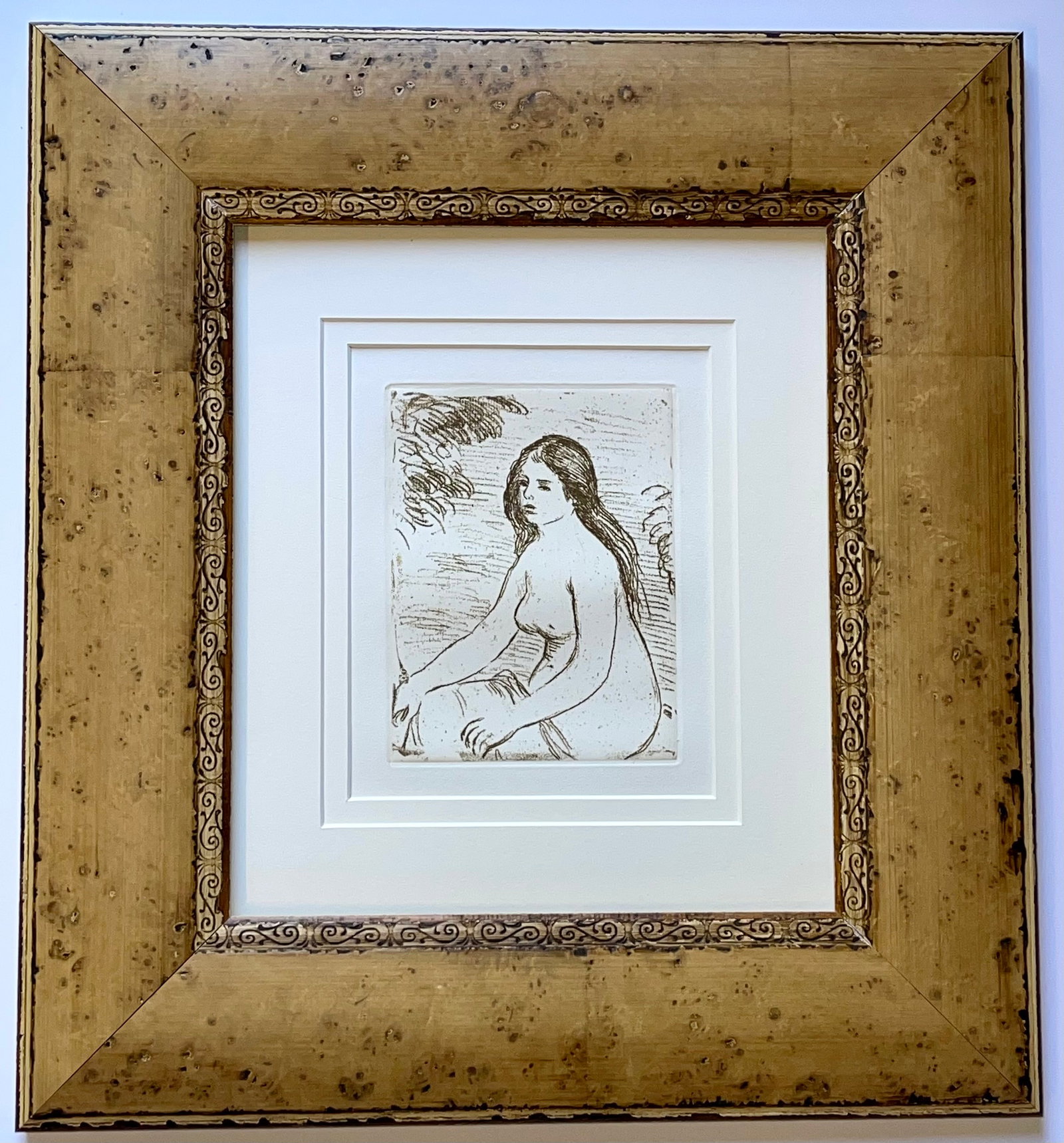 Pierre Renoir (French 1841-1919) Etching (1 of 1)
