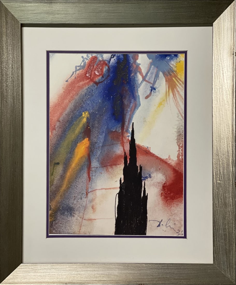 Salvador Dali (Spanish 1904-1989) Romeo and Juliet Original Lithograph 1976 Milano Hand signed: Salvador Dali (Spanish 1904-1989) Romeo and Juliet Original Lithograph 1976 Milano Hand signedSalvador Dali Romeo & Juliet Suite from 1976 on paper. Limited Edition Lithograph. Hand signed and signed 