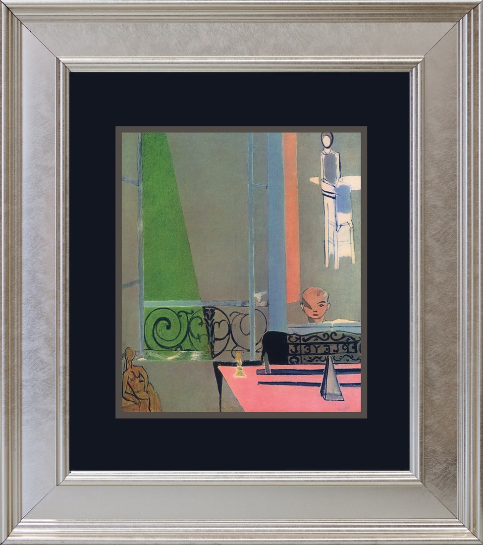 Henri Matisse (French 1869-1954) Lithograph from 1948: Henri Matisse (French 1869-1954) Lithograph from 1948. The signature is in the plate. Approx 24x20 inches. Professionally framed. Includes a certificate. Art Artwork Artist.