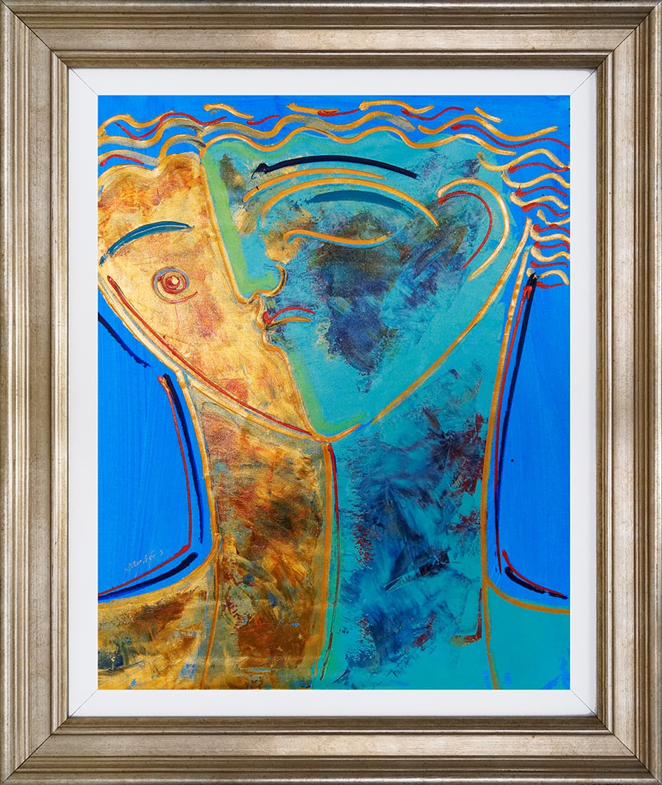 Gaylord Soli (American 1939) Original Painting on canvas: Gaylord Soli (American 1939) Original Painting on canvasGaylord Soli Original One of a kind. Hand signed by the artist. Approx 30 x 24 inches image size. Includes certificate of authenticity. Custom f