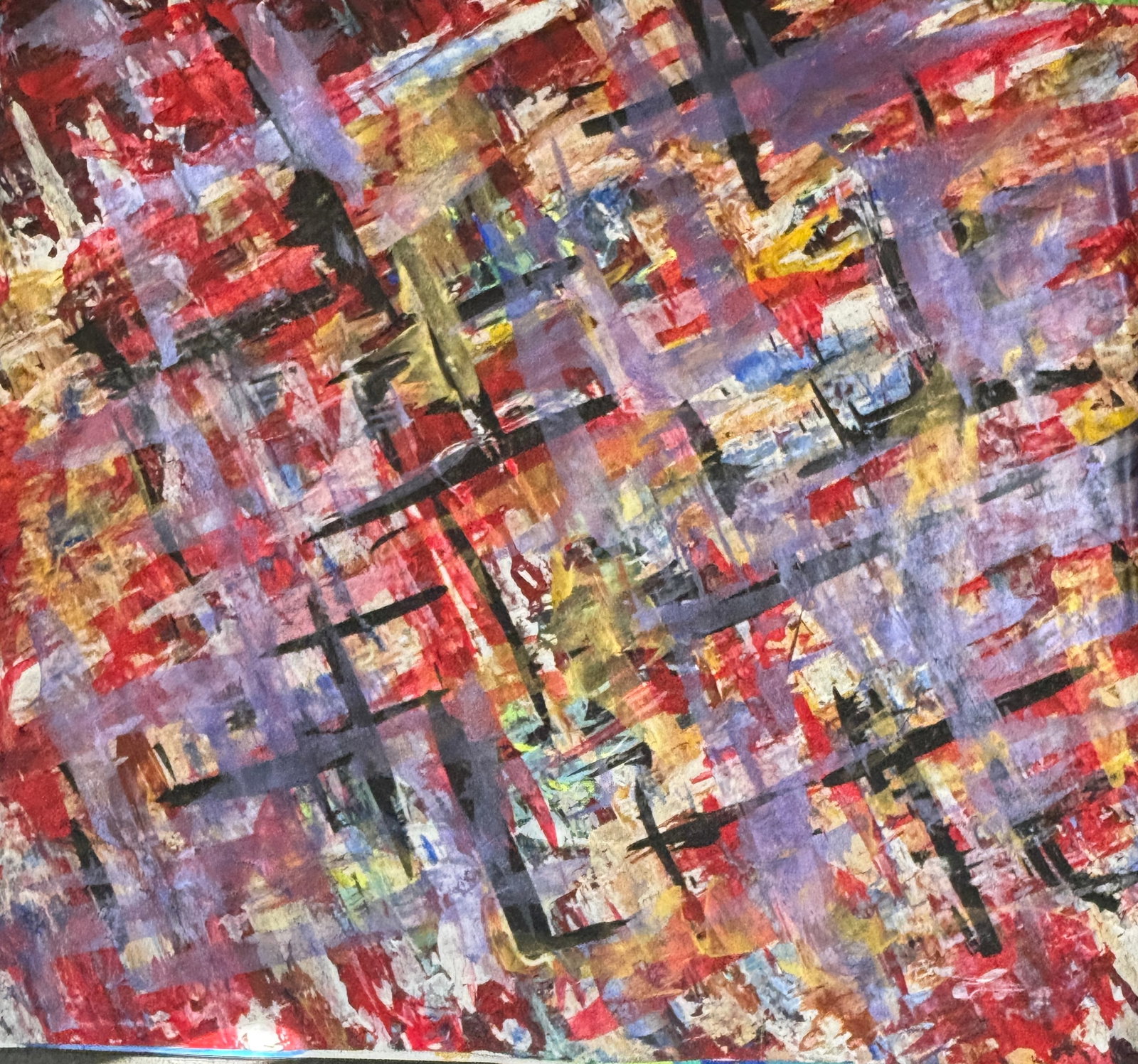 Original Painting on canvas by Art Chorny (American - Ukranian 1965) Abstract: Original Painting on canvas by Art Chorny (American - Ukranian 1965) AbstractOriginal Painting on canvas by Art Chorny Approx 30x40 inches One of a kind original Hand signed by the Artist and includes