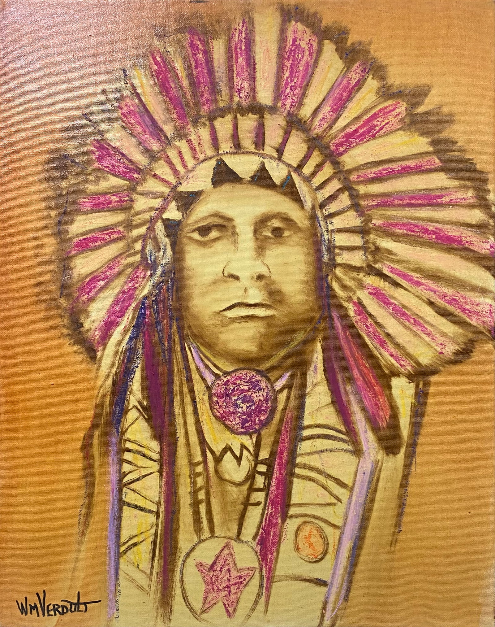 William Verdult (Dutch 1939-2016) original oil on canvas (1 of 1)