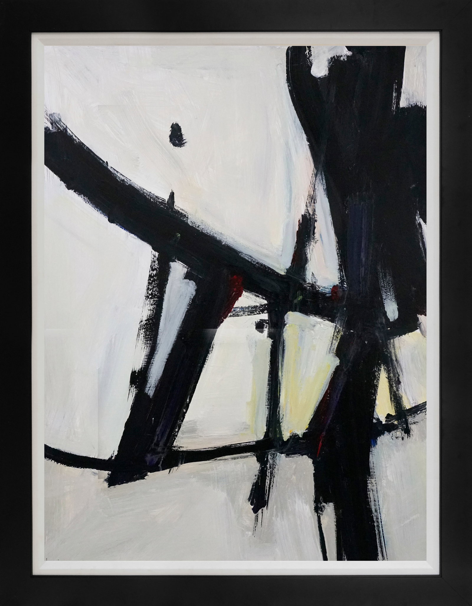 Michael Schofield (American 1947) Original on board Abstract: Michael Schofield (American 1947) Original on board. Hand signed by the artist. Approx 40 x 30 image size inches. One-of-a-kind original. Includes certificate Custom framed. This work was purchased di