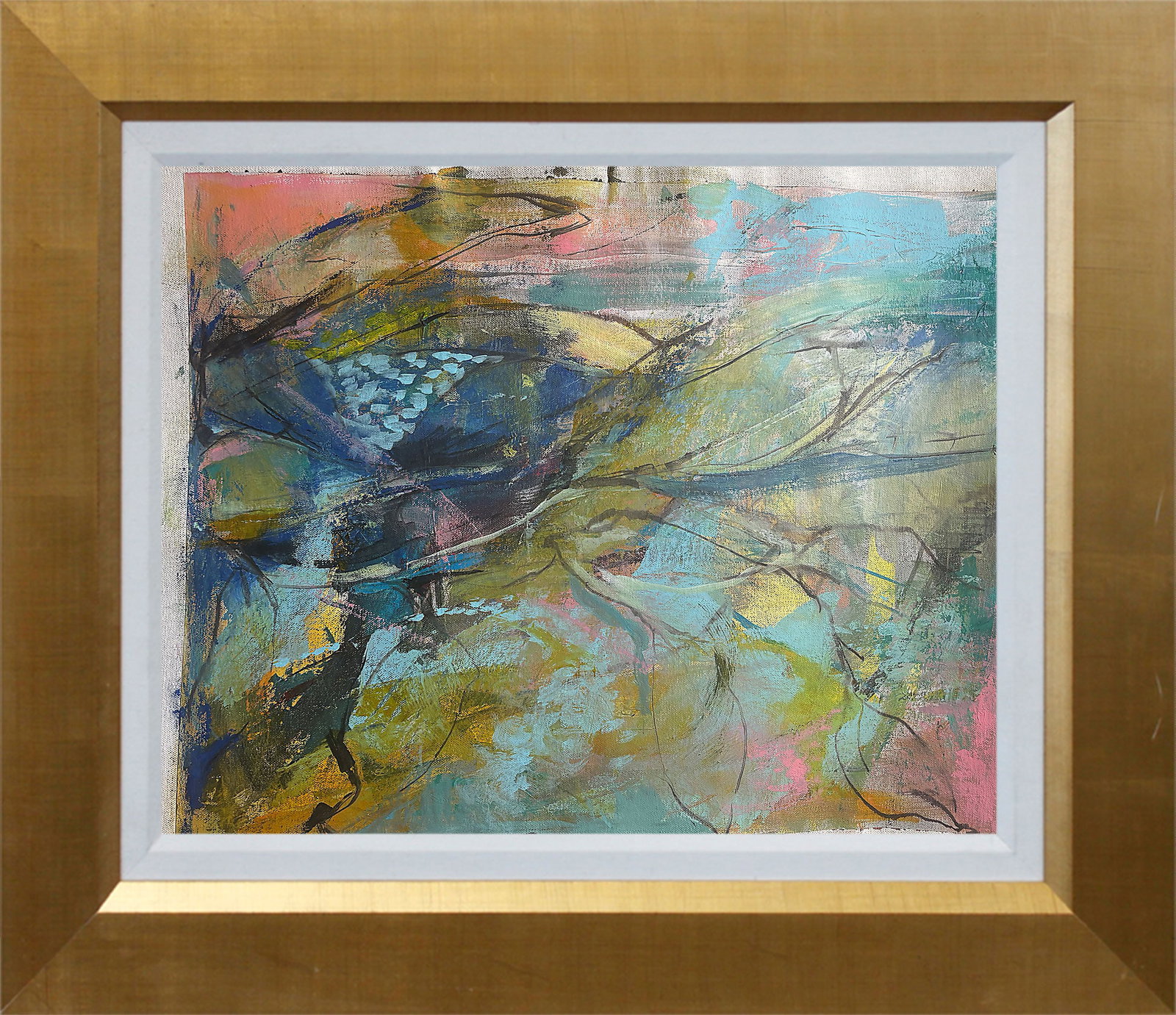 Lara Original oil on canvas Abstract: Lara. Original Oil on canvas Hand signed by the artist. One of a kind. Includes certificate of authenticity. Approx. 18x24 inches. This work was purchased directly from the artist. Art Artwork Artist.