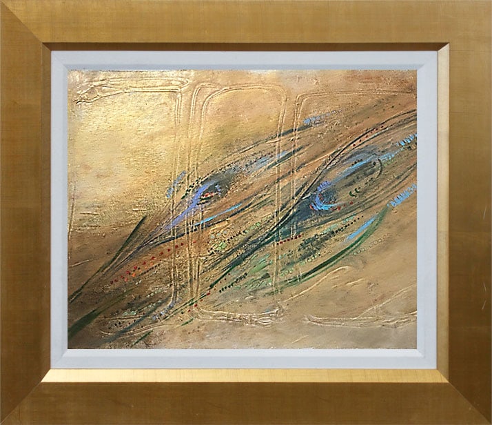 Lara Original oil on canvas Abstract: Lara. Original Oil on canvas Hand signed by the artist. One of a kind. Includes certificate of authenticity. Approx. 18x24 inches. This work was purchased directly from the artist. Art Artwork Artist.