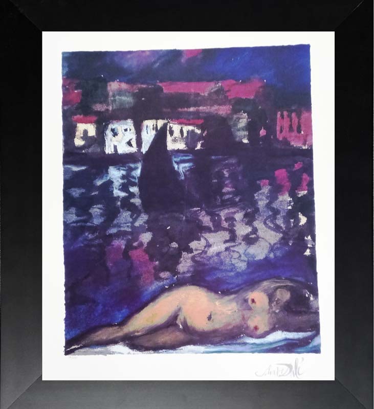Salvador Dali (Spanish 1904-1989) Limited Edition Lithograph: Salvador Dali (Spanish 1904-1989) Limited Edition LithographSalvador Dali Limited Edition Lithograph Signed in the plate and numbered. Approx 24x18 image size custom framed and includes certificate