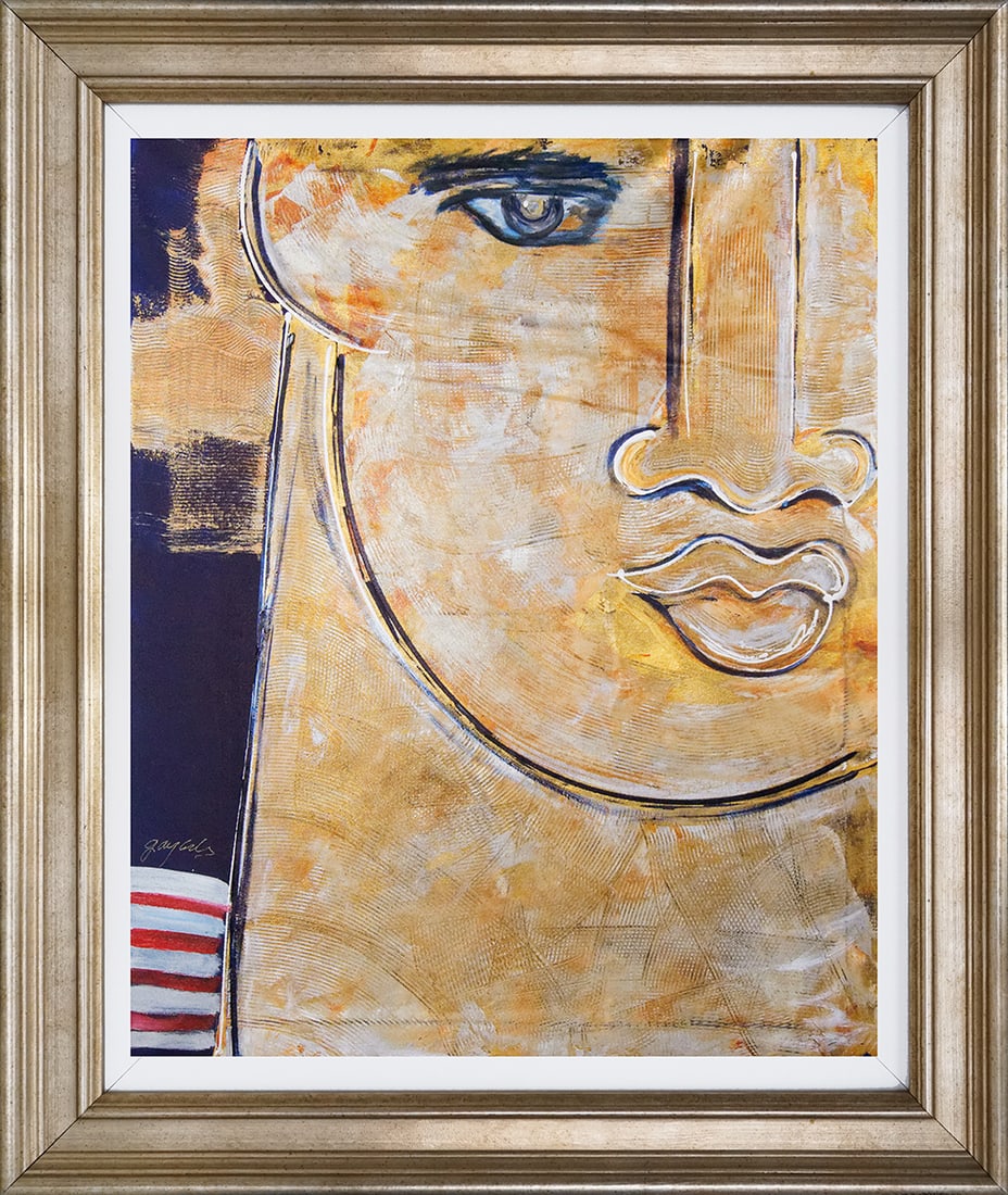 Gaylord Soli (American 1939) Original Painting on canvas: Gaylord Soli (American 1939) Original Painting on canvasGaylord Soli Original One of a kind. Hand signed by the artist. Approx 30 x 24 inches image size. Includes certificate of authenticity. Custom f
