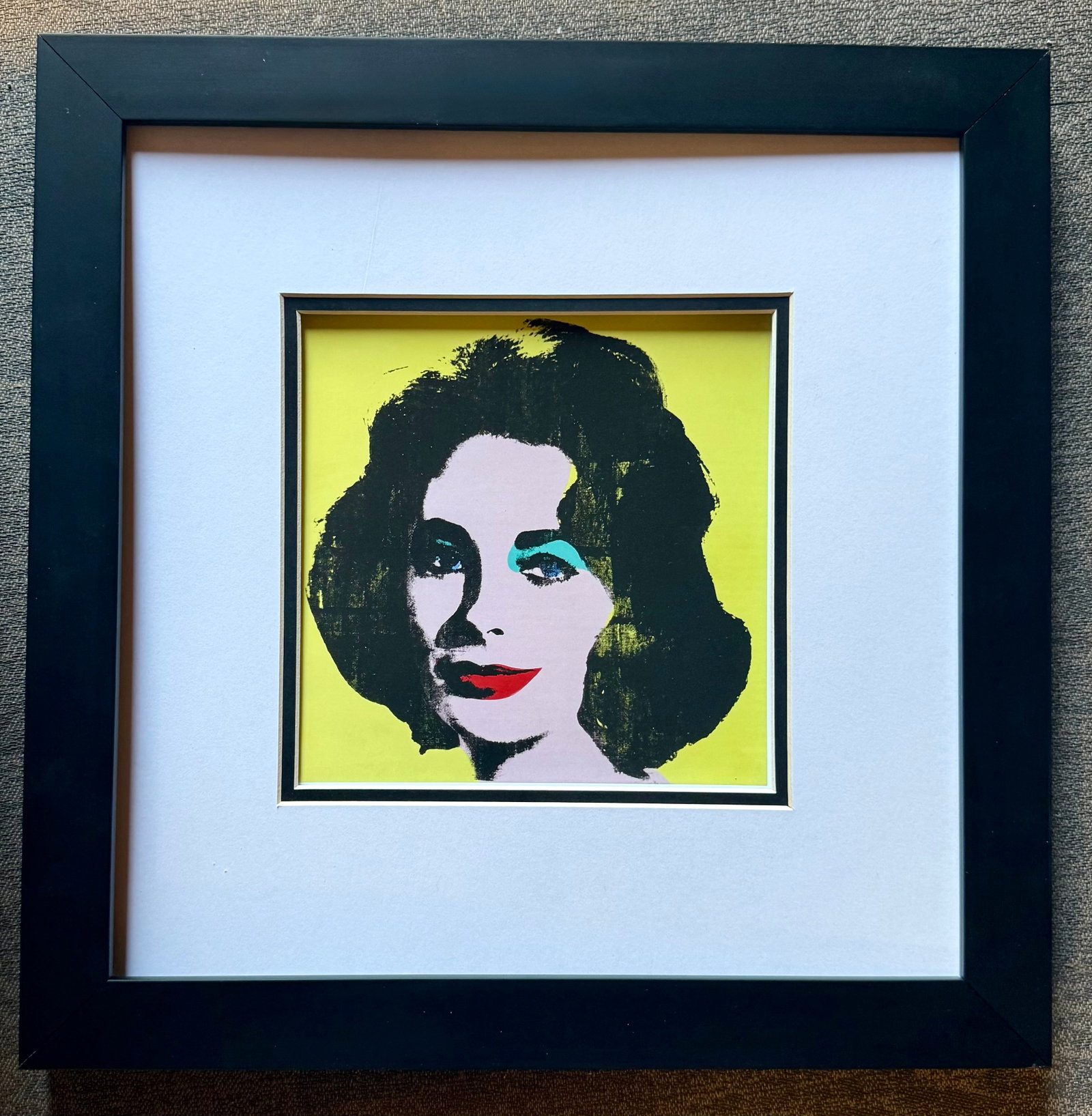 Andy Warhol (American 1928-1987) Elizabeth Taylor color plate lithograph (1 of 1)