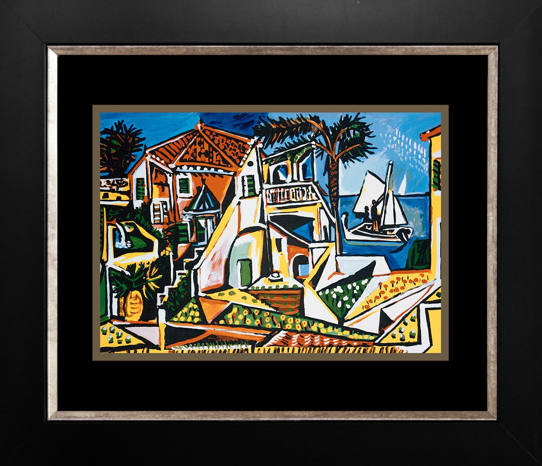 Pablo Picasso (Spanish 1881-1973) Mediterranean Landscape Pablo Picasso. Collection Domaine Limited (1 of 1)