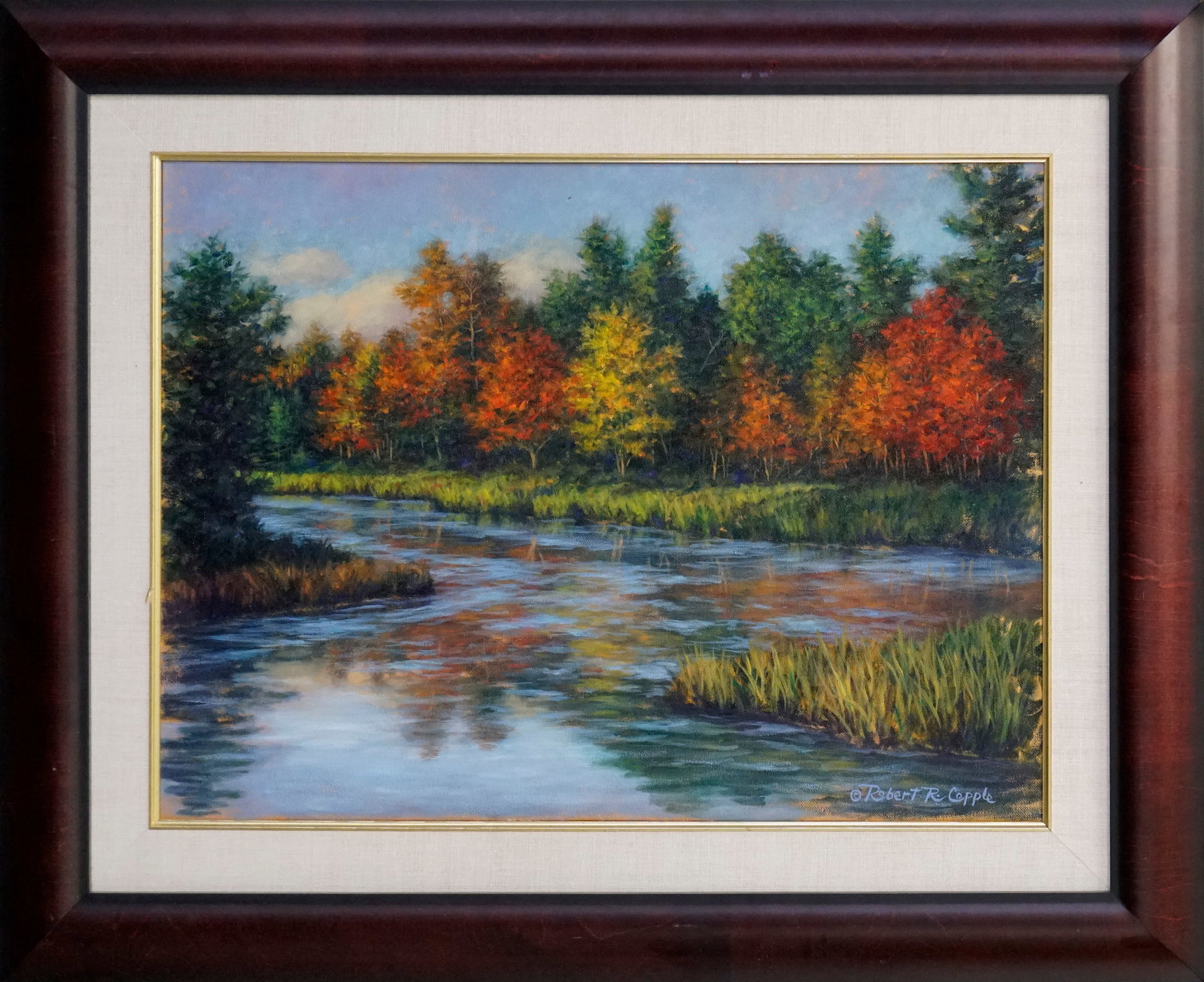 Robert Copple (American 1963)Original Mixed Media Painting canvas (1 of 1)