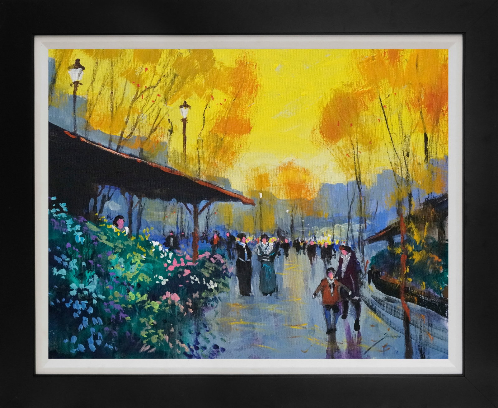 Michael Schofield (American 1947) Original Painting on canvas: Michael Schofield (American 1947) Original Painting on canvas Hand signed by the artist. Approx 18 x 24 image. One of a kind original. Includes certificate Custom framed. This work was purchased direc