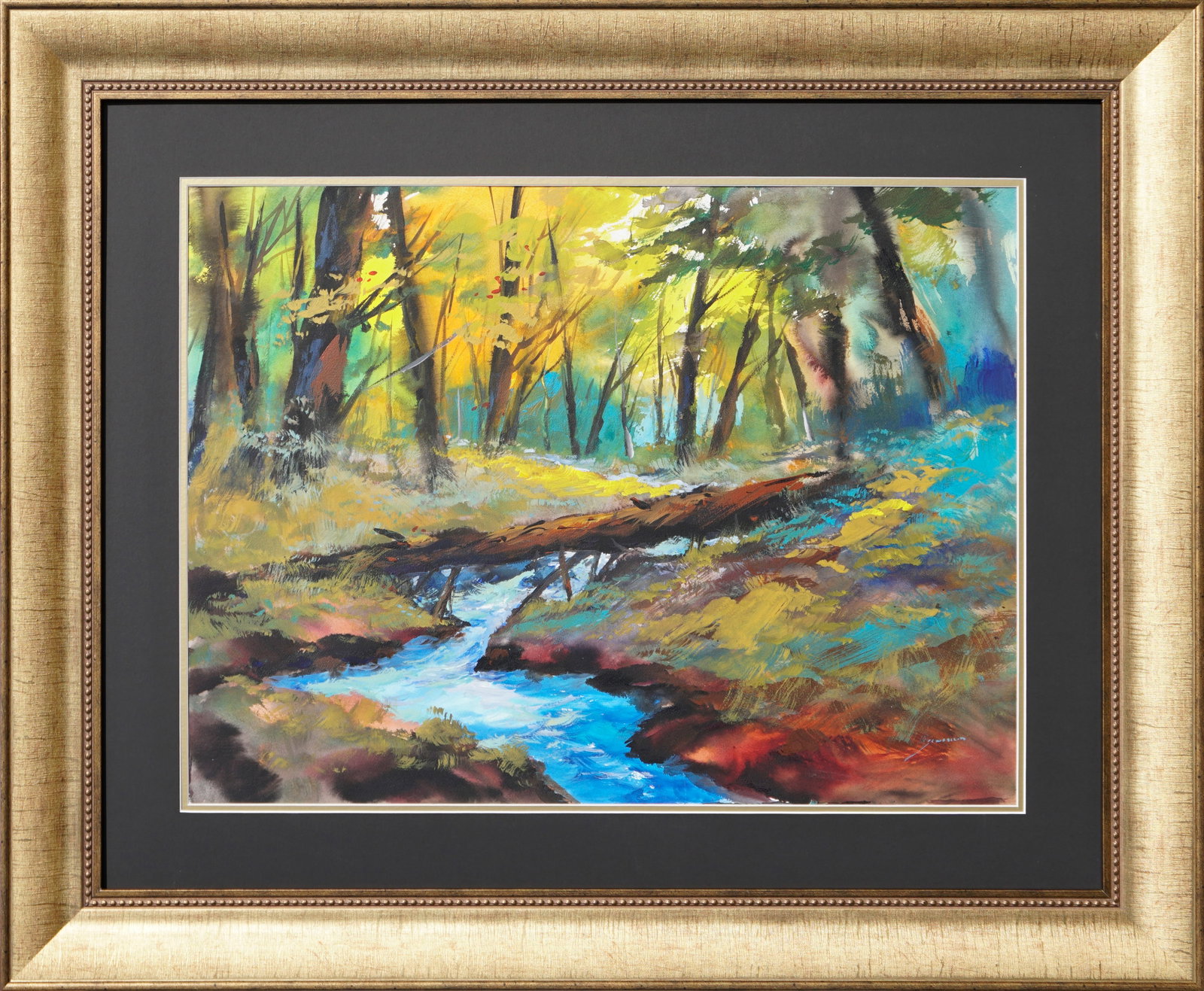 Michael Schofield (American 1947) Original Watercolor Painting on Arches paper by Michael Schofield: Michael Schofield (American 1947) Original Watercolor Painting on paper. Approx 22 x 28 inches image. Hand signed by the artist. Custom framed Includes certificate. This work was purchased directly fr