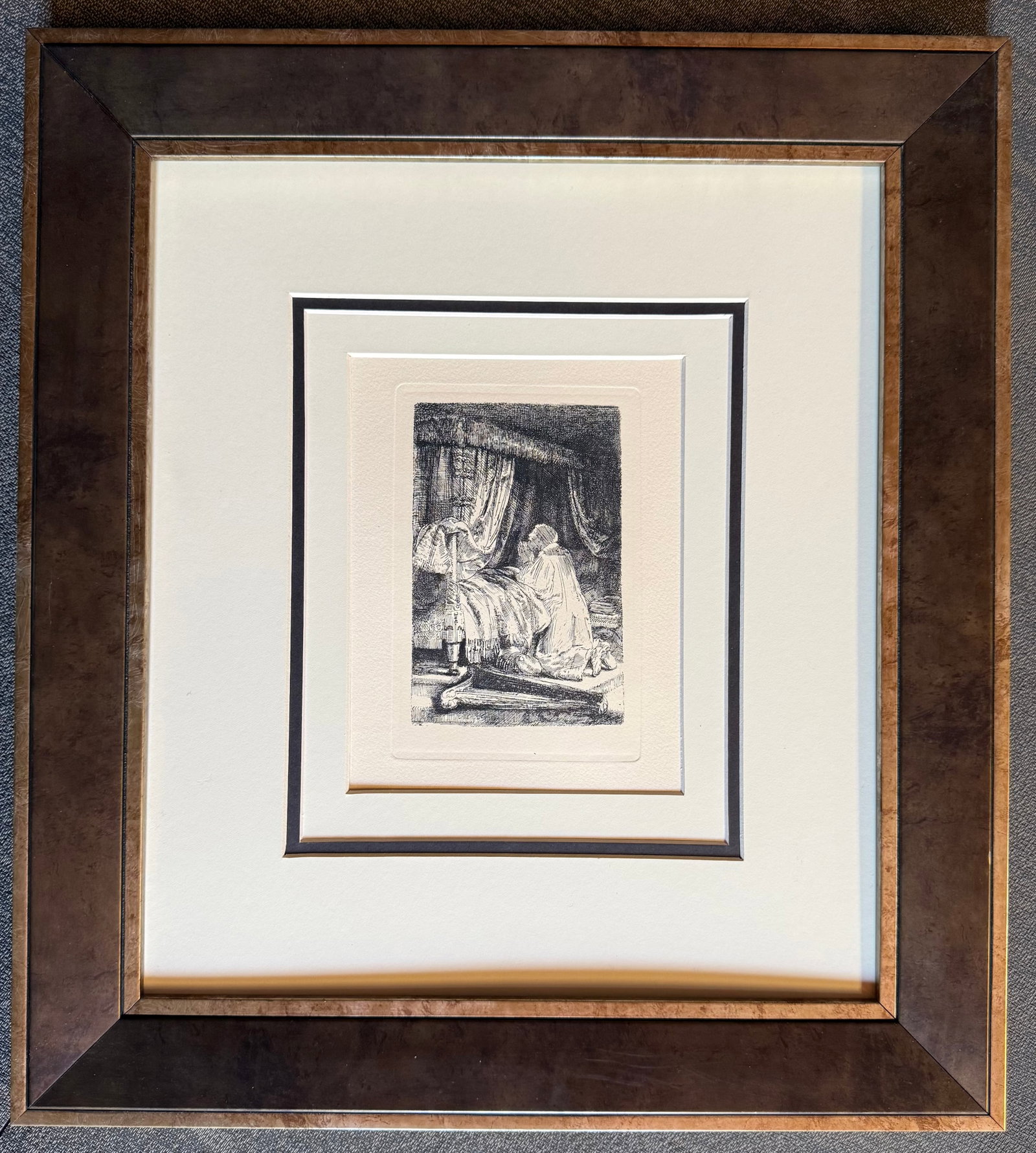 Rembrandt (Dutch, 1606-1669) Etching from the original copper plates created by Amand Durand (1 of 1)