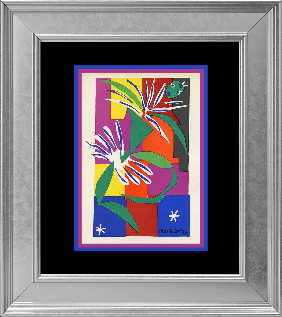 Henri Matisse (French 1869-1954) Lithograph from 1960 (1 of 1)
