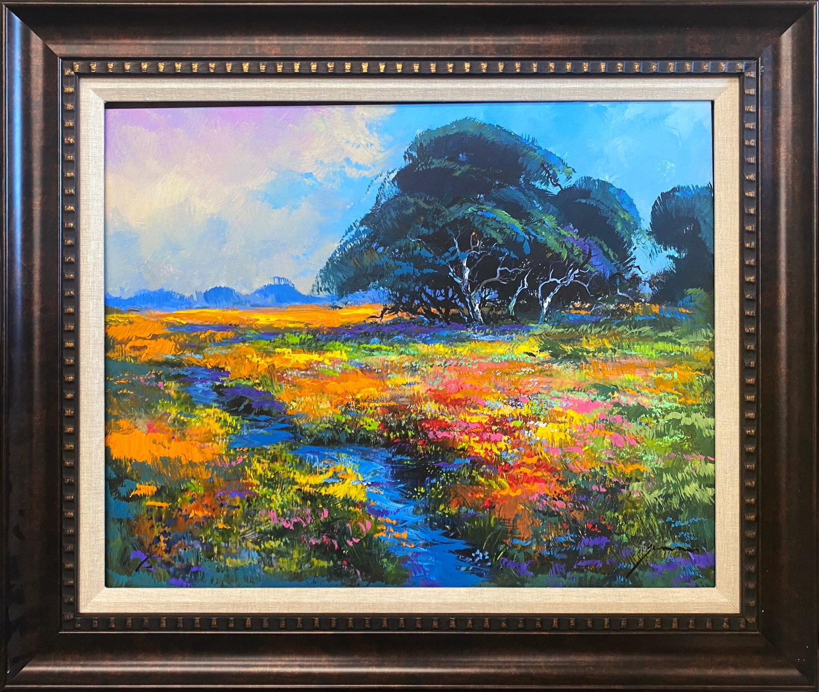 Michael Schofield (American 1947) Mixed Media Original Painting on canvas: Michael Schofield (American 1947) Original Mixed Media Painting on canvas. Approx 30x24 image size in inches. Hand signed by the artist. Custom framed. Includes Certificate of Authenticity. One of a k