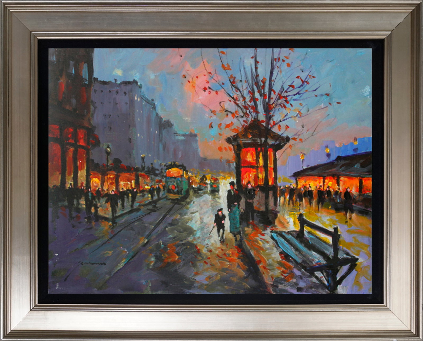 Michael Schofield (American 1947) Original Painting on canvas by Michael Schofield: Michael Schofield (American 1947) Original Painting on canvas by Michael Schofield (American 1947) One of a kind original Hand signed by the artist approx 20 x 16 inches image size Custom framed and i