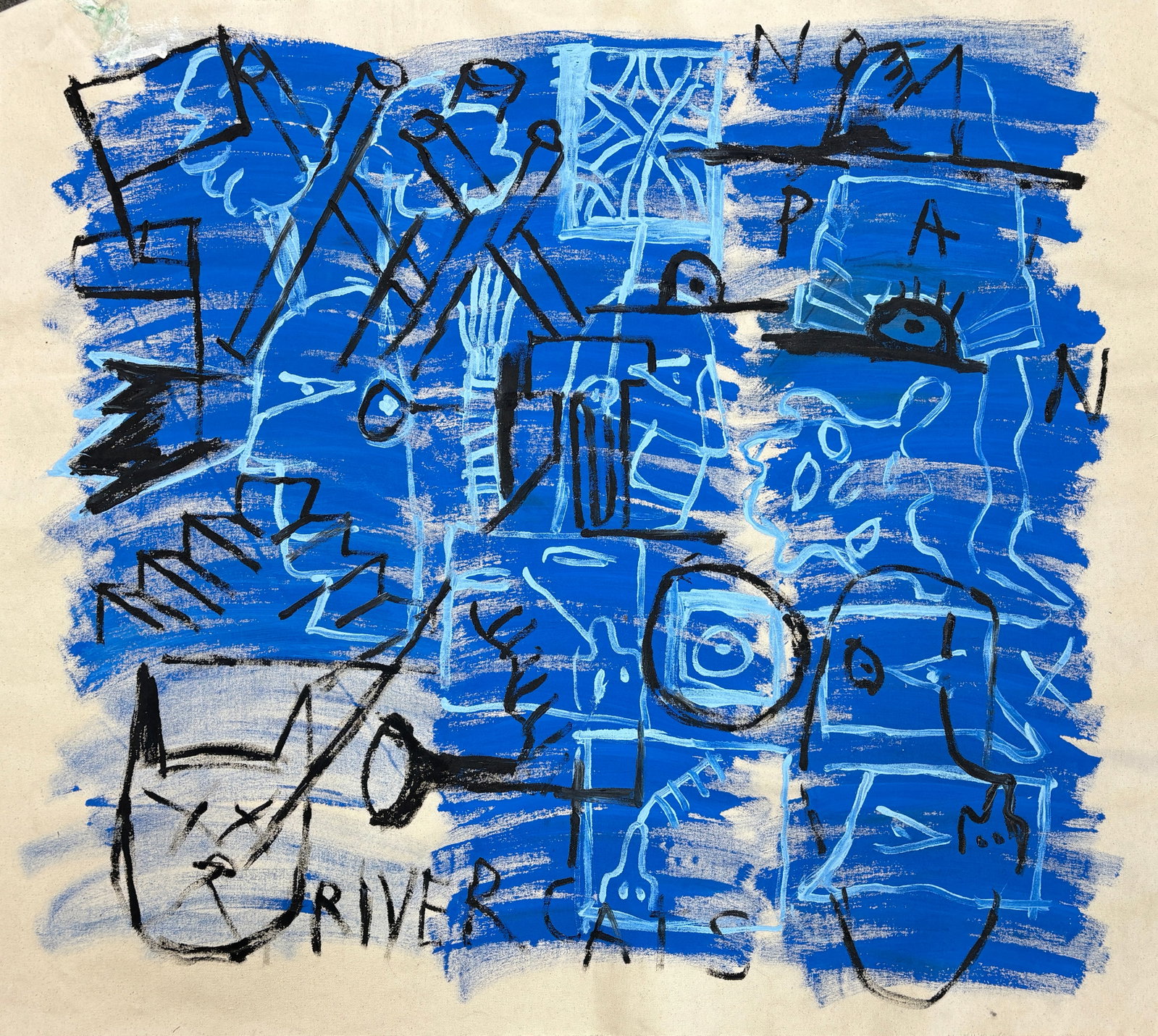 Gino Perez (Mexican-American 1977) Original Painting on canvas by Gino Perez: Gino Perez (Mexican-American 1977) Original Painting on canvas. Approx 30 x 30 inches. Original one-of-a-kind original. Hand signed by the artist. Custom framed and includes certificate of authenticit