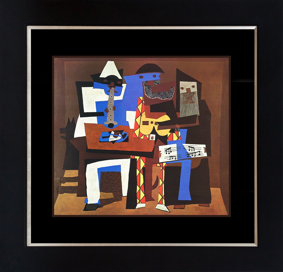 Pablo Picasso (Spanish 1881-1973) Color Plate Lithograph from 1969: Pablo Picasso (Spanish 1881-1973) color plate lithograph from 1969 Approx 24x20 inches Custom framed and includes documentation. Art Artwork Artist.