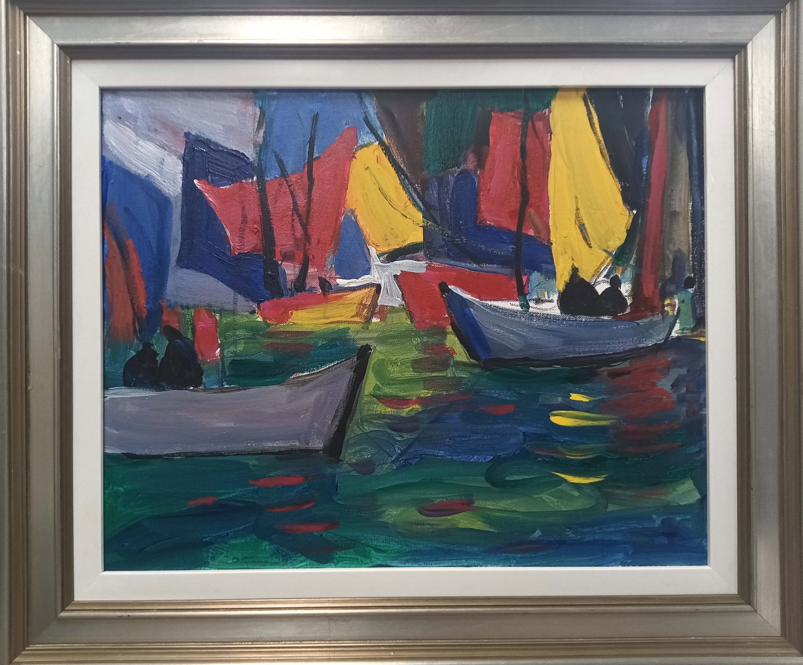 Michael Schofield (American 1947) Original Painting on canvas (1 of 1)