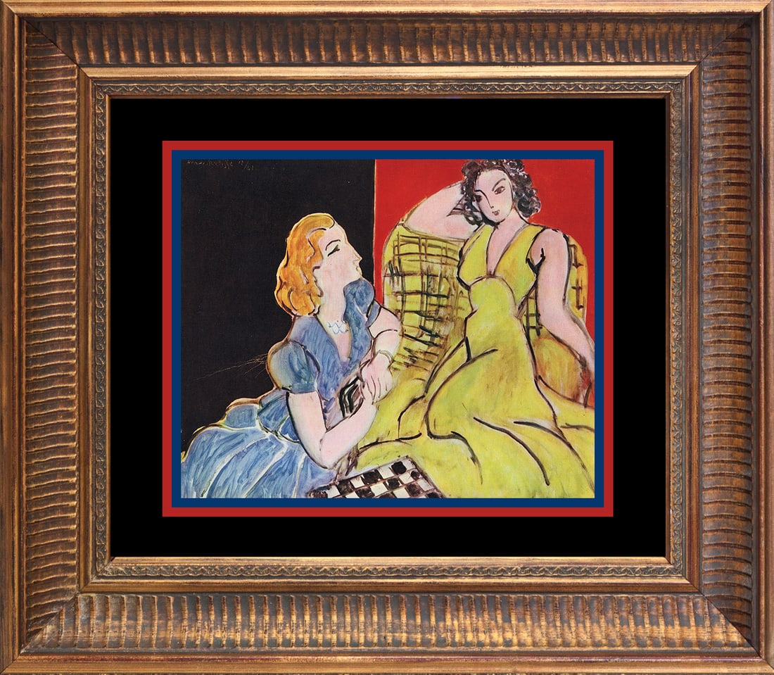 Henri Matisse (French 1869-1954) 1968 Lithograph after Matisse: Henri Matisse (French 1869-1954) Lithograph from 1968. The signature is in the plate. Approx 24x20 inches. Professionally framed. Includes certificate. Art Artwork Artist.
